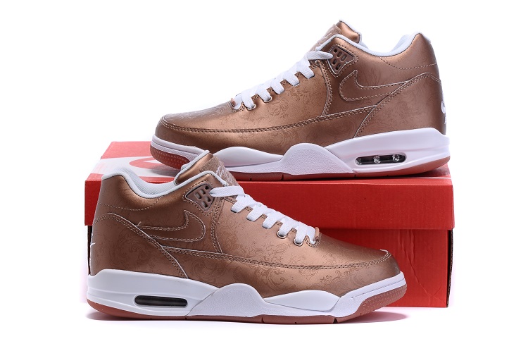 Original Air Jordan Flight Squad Bronze Shoes - Click Image to Close